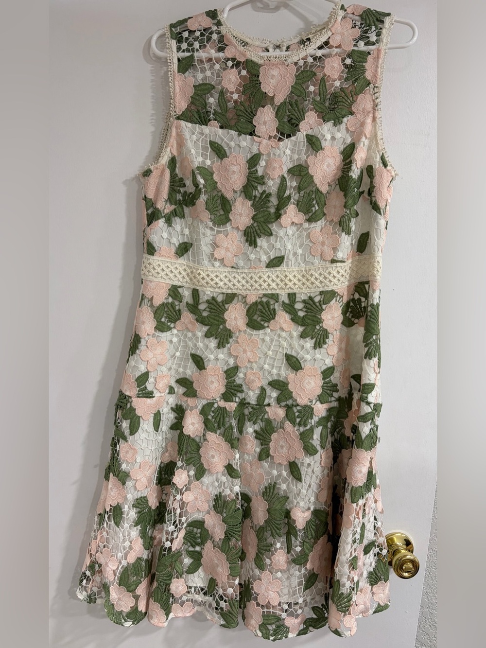 Shoshanna Floral Lace Dress